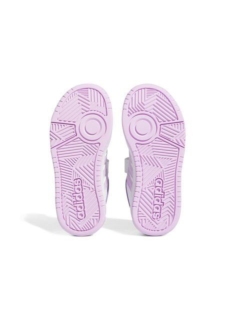 Scarpe Adidas Hoops 3.0 Bianco Rosa Bambini ADIDAS CORE | Sneakers | IF5319-